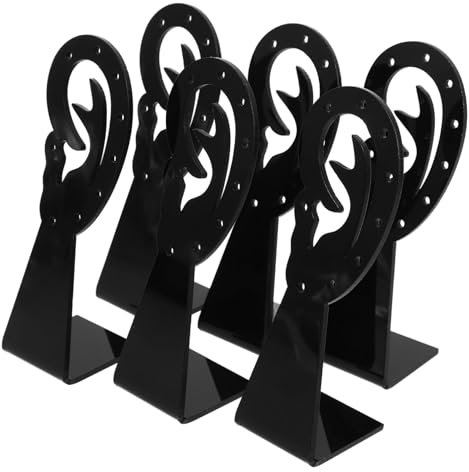 VALICLUD 6stücke Teiliges Ohrdisplay-ständer Ohrenform Praktische Aufbewahrung Für Ohrringe Stabiler Schmuck-organizer Für Zuhause Und Geschäfte Elegante Präsentation Für Ohrstecker