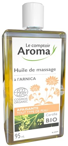 Le Comptoir Aroma Beruhigendes Massageöl mit Bio-Arnika, 95 ml