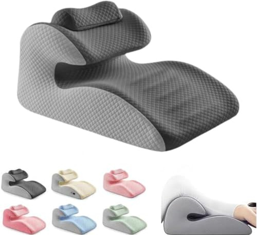 Oreiller de soutien en mousse à mémoire de forme pour couples, coussin cale ergonomique pour soutien du dos, du cou et des jambes, améliore le confort pour les moments intimes