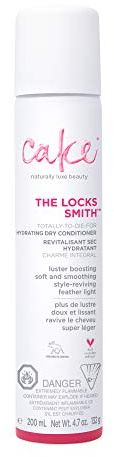 CAKE Beauty The Locks Smith Dry Styling, Hydrating Dry Conditioner Spray,White, 4.7 Ounce (Pack of 1)