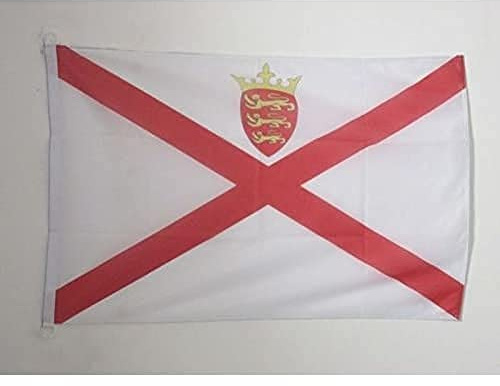 AZ FLAG Bandera Náutica Jersey 45x30 cm Poliéster Malla Anillas Plástico | Uso exterior y náutico Enseña náutica de jersey resistente a la intemperie con costuras dobles y bordes reforzados