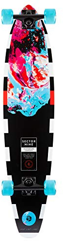 Sector 9 Longboards Cosmos Cutback Fiberglass Complete Cruiser Skateboard 8.365 x 37.5
