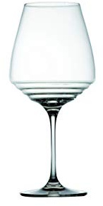 Zafferano Esperienze - Verre à Vin Rouge de Qualité - Set de Dégustation de Vin, en Verre de Cristal, cl 80 h 242mm d 112mm - Set 6 Pièces