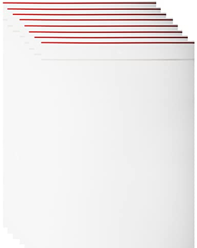 Pakico | 100 Plastikbeutel 20 x 30 cm Wiederverschließbare Durchsichtige | Dick und Haltbar | Verschlussbeutel | Kekstüten | Schmuckverpackungen | Lebensmittelbeutel | Kleine Ziplock-Beutel