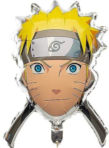 Naruto Folienballon Ballon-Deko Naruto Shippuden Party-Deko Kindergeburtstag Manga Party-Zubehör (Naruto XXL)