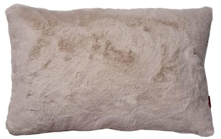 Hugo Frosch Öko-Wärmflasche 2,0 l mit Designkissen Kairo Taupe | Große formstabile Bettflasche Made in Germany, auslaufsicher & geruchsneutral, mit Kuschel-Kissen, abnehmbar & waschbar