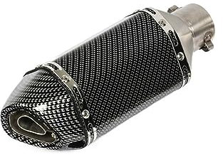 TUHBCX Motorräder Auspuffanlage 310 MM Universal 38~51 MM Motorrad Auspuff Mit DB Killer Für FZ6 CBR250 CB600 Für MT07 Für ATV Dirt Pit Bike Schalldämpfer(D)