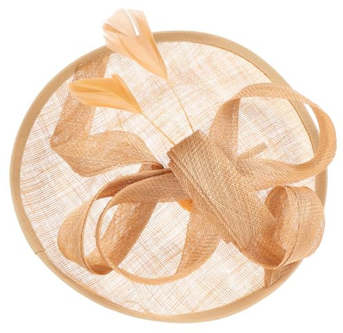 GALPADA Retro Brauthut Netzschleier Romantische Kopfbedeckung Für Hochzeiten Fotografie Und Festliche Anlässe Khaki