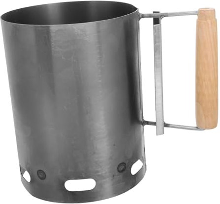 BCOATH Insulated Handle Bbq Chimney Starter Capacity Chimney for Outdoor Fire Handle