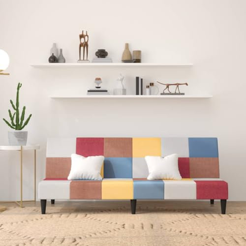 Xichuzi Schlafsofa 2-Sitzer Stoff, Loungesofa, Sofas & Couches, Relaxsofa, Couch für Wohnzimmer - 375824