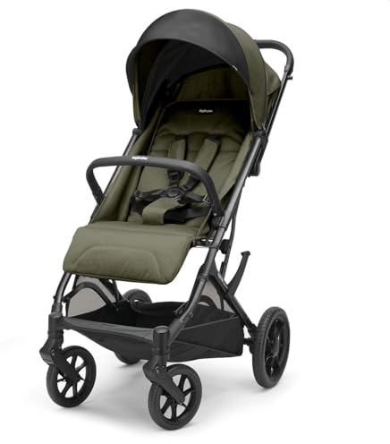 Inglesina Zenit 2 Passeggino, Sequoia Green, Compatto e Leggero, Adatto fino a 22 kg, Schienale Reclinabile, Ruote con Sospensioni, Seduta Ampia, Esclusiva Amazon