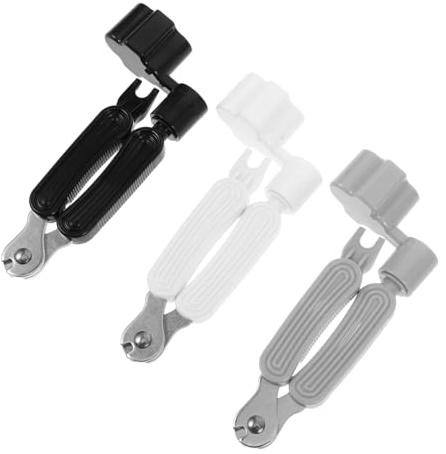 UPKOCH 3 Stück kurbel gitarrensaitenwickler gitarrensaiten wickelvorrichtung Gitarrenreparaturzubehör gitarrensaiten kurbel saitenkurbel für gitarre saitenabzieher gitarrensaitenwickler