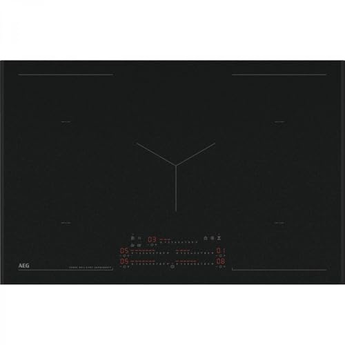 NIK85M30AZ - Piano Cottura Induzione 5 Fuochi, 80x52 cm, Vetroceramica colore Nero