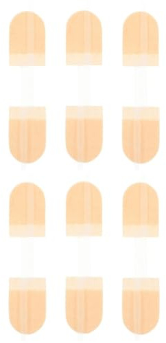 Healvian 6pcs Zip-Style Flexible Bandages Skin-Colored Wound Closure Strips Seamless Fast Healing Plasters for Outdoor Emergency Care