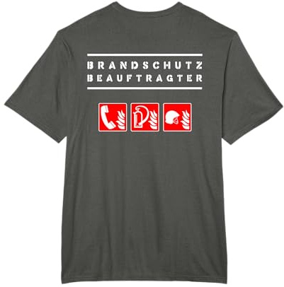 Brandschutztraining Brandschutzbeamter T-Shirt