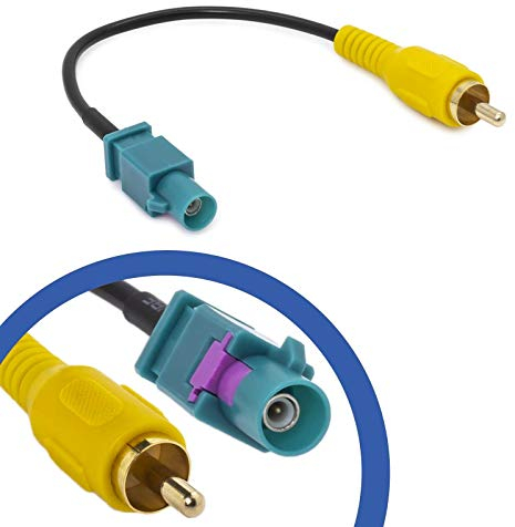 Cinch Fakra Adapter Cable Compatible With Mercedes Comand Ford Blaupunkt Video