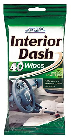 3 X Interior Clean & Shine Wipes - 40 Wipes