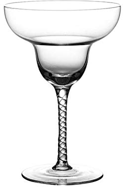yuqijia Bicchiere Da Margarita Con Piede A Spirale Bicchiere Da Cocktail Bicchiere Da Champagne Alto 300ml 4 Pz Coppa Margarita con piede a spirale
