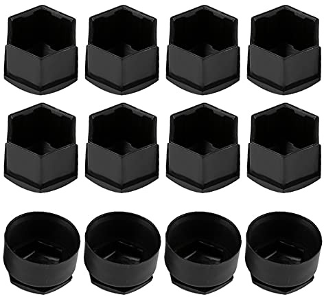 Capuchons de Boulon de Roue de Voiture, 20pcs 17mm Cache-écrous de Roue Capuchons D'écrou de Roue Capuchons de Boulon de Roue Capuchons de Boulon de Jante pour