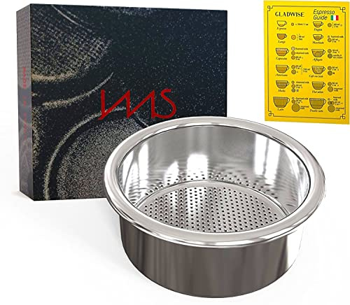 IMS 54 mm Korb für Breville 18–22 g Präzisions-Siebträgerkorb, passend für 53–54 mm Tamper und bodenlose Siebträger
