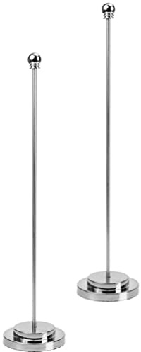 BESPORTBLE Metall Fahnenhalter Tisch Desktop Flaggenbasis Für Büro Besprechungsraum Und Zuhause 2 Stück Für Kleine Flaggen Für Party- Und Festivaldeko