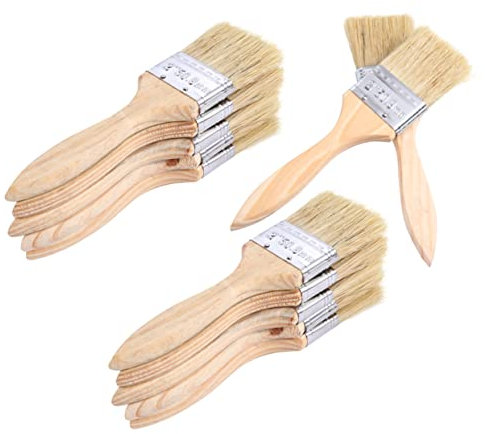 COHEALI 10pièces Brosse à Barbecue Et Pinceaux De Cuisine Lot de Pinceaux à Peinture à Huile pour Barbecue Et Colle Lavables Et Réutilisables