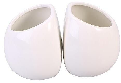 Supvox Pflanzendekor 2 Stück Sukkulenten Übertopf Kleiner Blumentopf Pflanzentöpfe Outdoor Vase Hängender Übertopf Wand Pflanzenbehälter Hydrokultur Kaktus Pflanztopf Halterung Frau