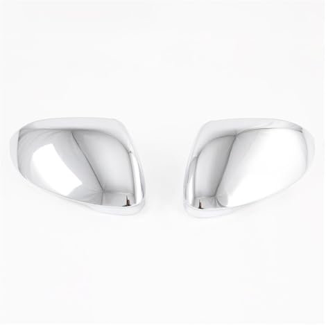 Tür Spiegelkappen Für VW Für Golf 8 MK8 Pro R 2021 2022 2023 Chrom Tür Spiegel Abdeckung Trim Auto Rückspiegel Kappe Rahmen Auto Zubehör Rückspiegelgehäuse (Color : ABS Chrome)