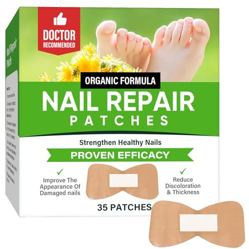 Micosi Unghie Piede, 35Pezzi Fungo Killer Per Unghie Piedi, Funghi Unghie Piedi, Ripara le Unghie in Modo Rapido ed Efficac