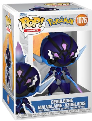 Funko Pop! Games: Pokemon - Ceruledge - Collectable Vinyl Figure - Gift Idea - Official Merchandise - Toys for Kids & Adults - Video Games Fans - Model Figure for Collectors and Display