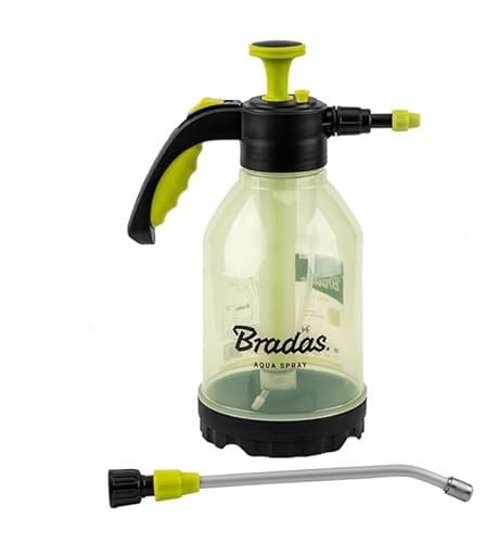 Bradas Garden Care - Pflanzen Sprühflasche Garten 2L - Gartenspritze Drucksprüher Säurefest - Pumpsprühflasche - Unkrautspritze - Handdruck-Sprühgerät für Pflanzenpflege - Pflanzensprüher