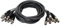 MUSIC STORE MC-08 8-fach Multicore 5m XLR-female/XLR-male - Cavo multicore
