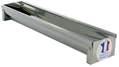 Moule à bûche rond inox 30 x 6 cm