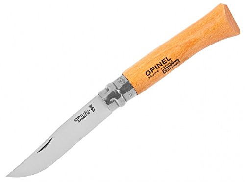 Opinel 10 carb • Couteau de Poche Pliant Outdoor D'extérieur EDC • Longueur Totale: 230mm • PTM-FR.