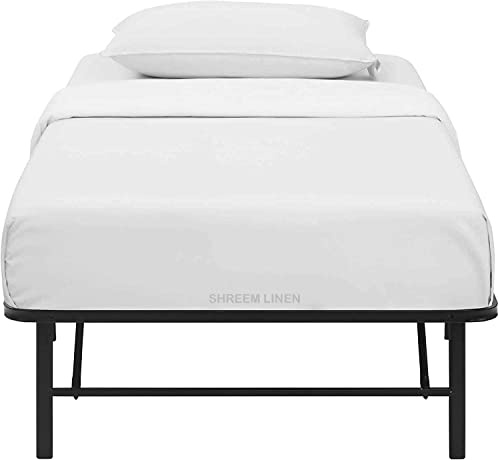 Shreem Linen Microfiber RV Sheet Sets, 72x80 Camper King, White Solid, Bed Sheets for Campers, RV's & Travel Trailers Fit Mattress up to 12 Inch deep Pocket