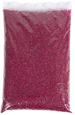 Eurosand Glasgranulat, Glassplitt 2-4 mm Fuchsia 5 Kg (1 Kg = 3,59EUR)