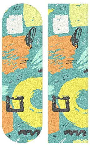 MNSRUU Skateboard Griptape Graffiti Griptape Schleifpapier für Roller Rollerboard, 22,9 x 83,1 cm