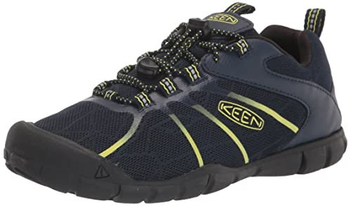 Keen Chandler 2 CNX Kinder Outdoor Sneaker aus Mesh in Dunkelblau mit Gummischnürung. dunkelblau Gr. 35