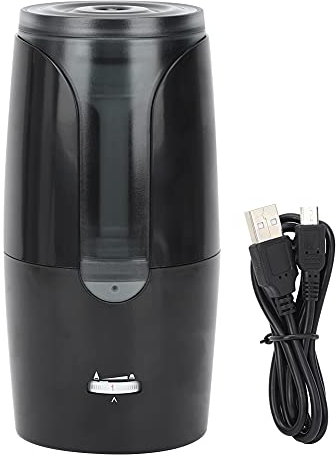 Elektrischer Bleistiftspitzer, Tragbarer Elektrischer Bleistiftspitzer, Spiralförmige Klinge Zum Schnellen Anspitzen für Buntstifte, USB-batteriebetrieben, in der Schule, Im