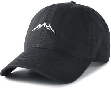 FURTALK Baseball Cap Men Mountain Embroidery Washed Cotton Outdoor Hats