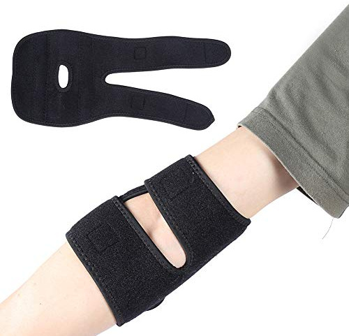 Sports Elbow Brace Breathable Elbow Pads Arm Support Fitness Arm Knee Protector Exercise Elbow Protector for Basketball Badminton Tennis Workouts