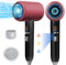 JANOLTY Professional Ionic Hair Dryer,Blow Dryer with Diffuser,Concentrator Nozzle|4-in-1 Hair Dryer | 2400W Turbo Ultra-Quiet Motor | 3 Heat,3 Speed Settings | Quick Heat-Up,Constant Temperature
