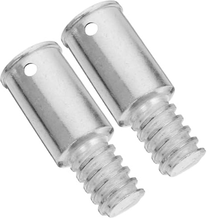 Alipis 2stücke Teiliges Gewindereparatur Besenstiele Metall Gewindespitzen Langlebig Stabil Passend Für Push Broom Handle Schraubverbindung Vielseitig Einsetzbar
