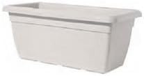 Generico Telcom Vaso Cassetta in plastica MOD. Giunone Colore Bianco Perla cm 100x45x40