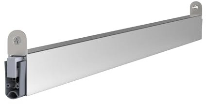 Athmer Schall-Ex L-15/30 WS - 1083 mm - Nutmaß: 15 mm breit x 30 mm tief - kürzbar um 125 mm - Absenkdichtung - Zugluftstopper - Türbodendichtung