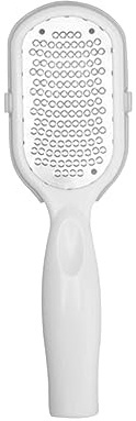 WRITWAA Removedor de Callos con Tapa Protectora para Pies de Acero Inoxidable y Caja Recolectora, Mango Cómodo Adecuado para Pedicura y Cuidado Personal