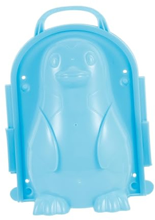 GARIOUANS Schneeballzange Pinguin aus Robustem Kunststoff Kreativer Schneeformer für Outdoor Schneeballschlachten und Spielspaß im Winter für Erwachsene Geeignet