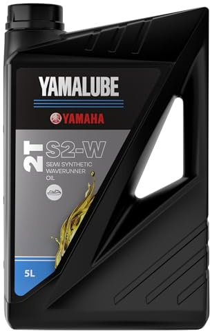 Yamaha Yamalube S2-W Semi-Synthetic 2-Stroke Waverunner Oil, 5 Litres