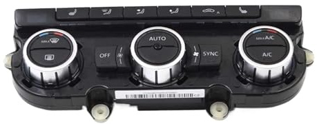 Panel de control del aire acondicionado, calefacción del asiento, compatible con Passat B7 CC, Tiguan Golf 6 35D907044B 35D 907 044 B