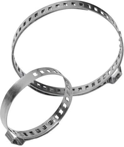 Ensemble inférieur Lot de 20 colliers de serrage de soufflets de cardan en acier inoxydable durable pour voitures, réglables de 20 à 125 mm, universels Split Constant Velocity